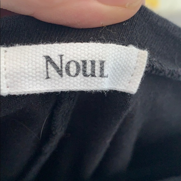 NOUL black tshirt dress - Picture 4 of 4